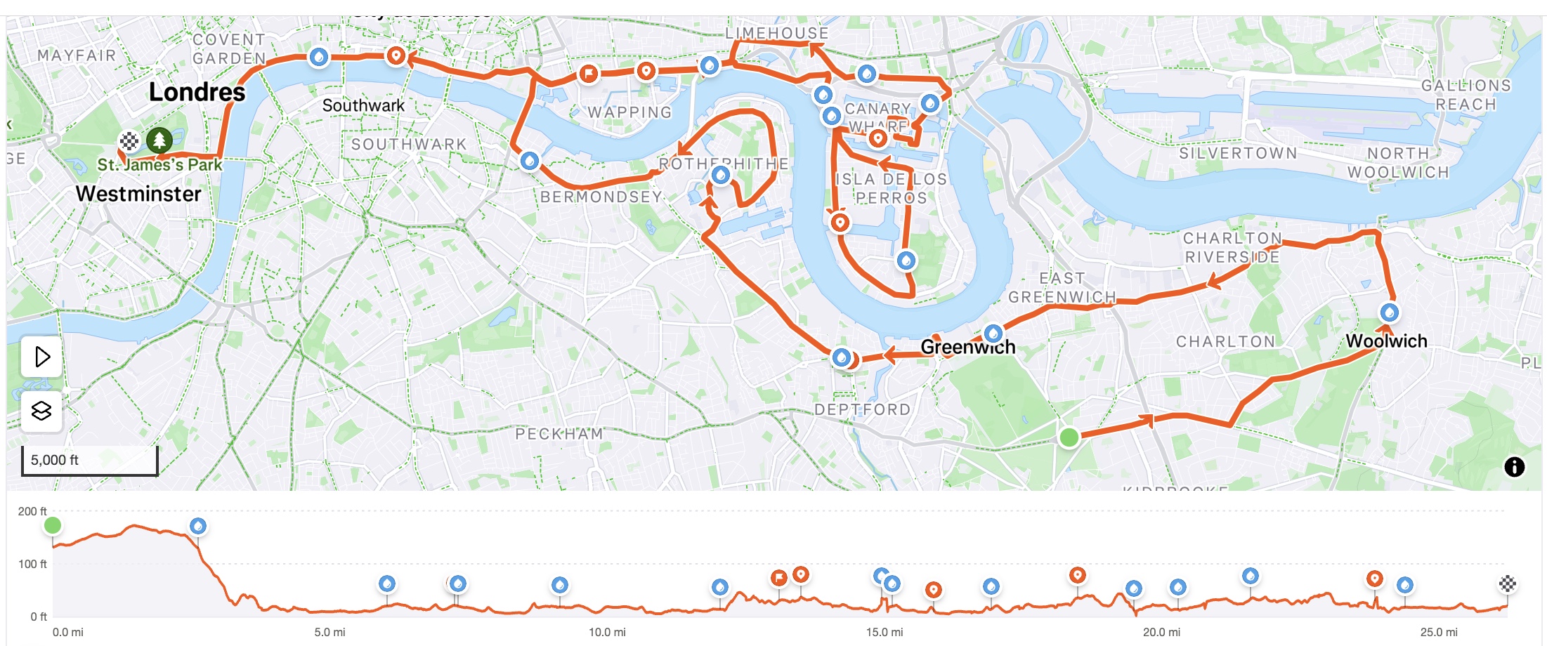 Ruta TCS London Marathon 2026 (3 noches)